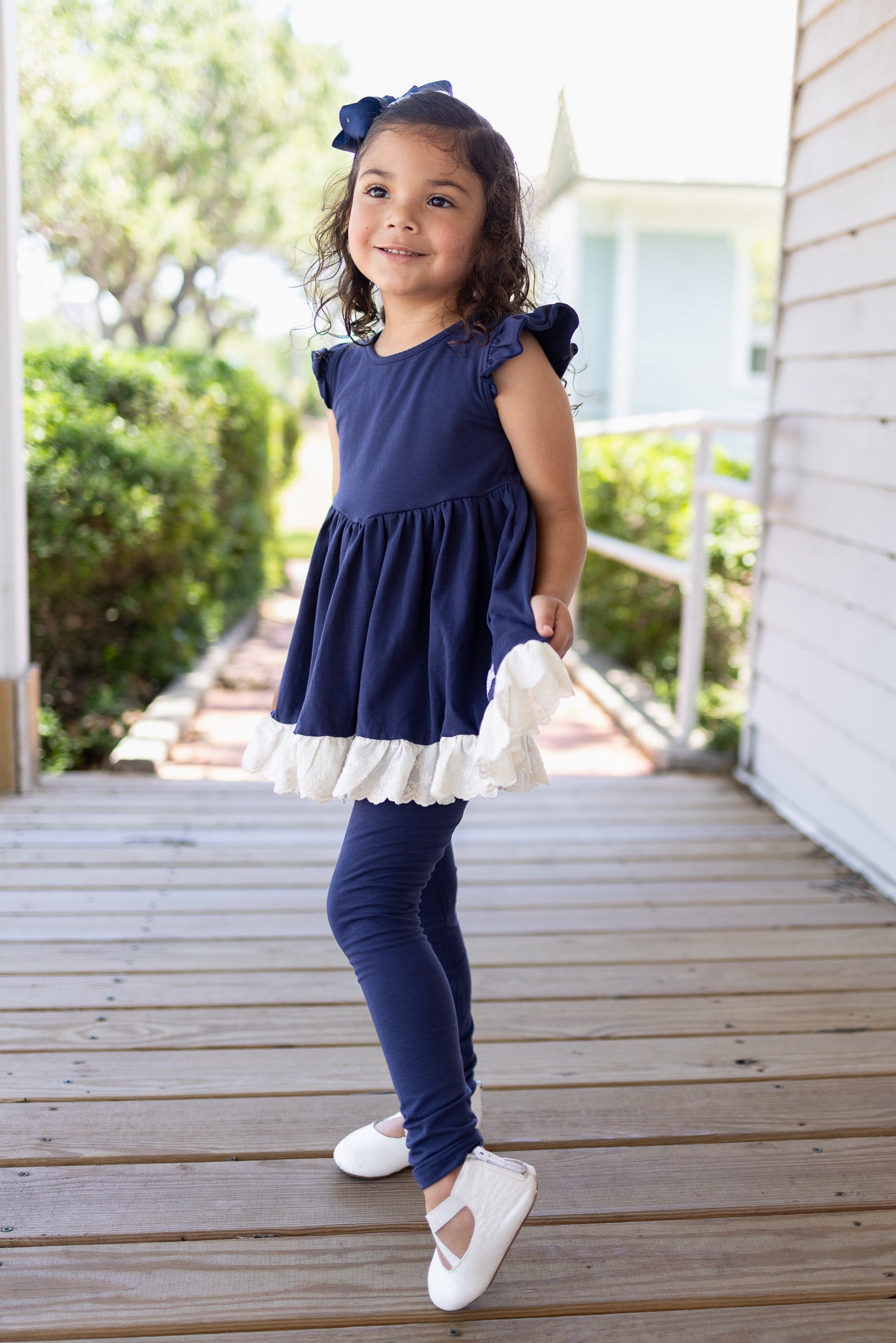 (2026 Fall Basics) Navy Drop Waist Playset