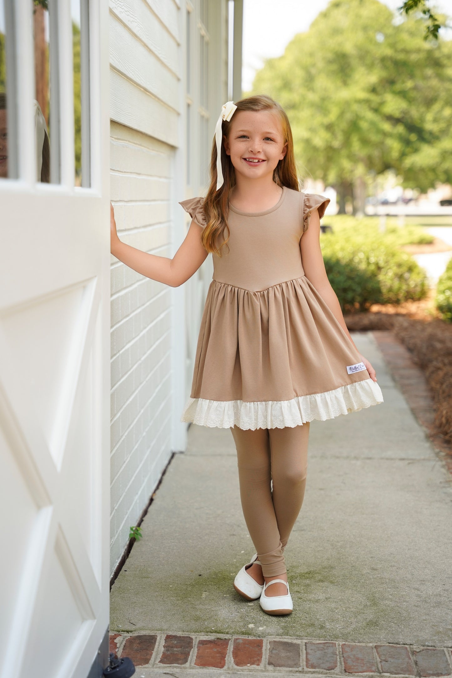 (2026 Fall Basics) Tan Drop Waist Playset