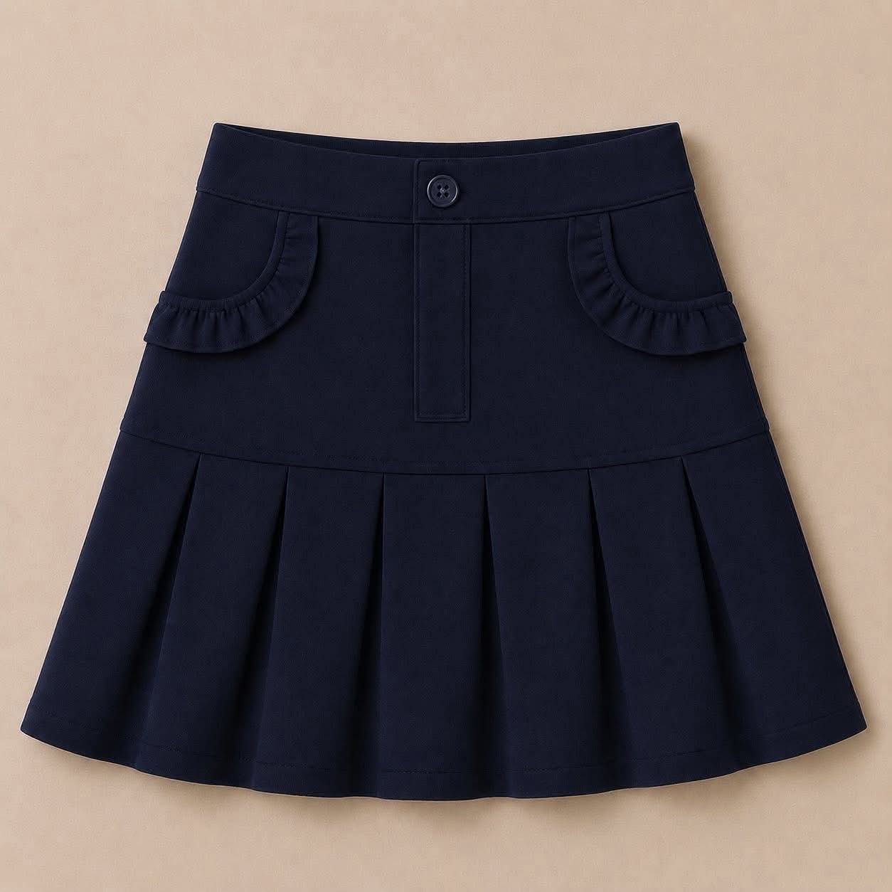 Extras (2026 School Uniforms) Skort Navy