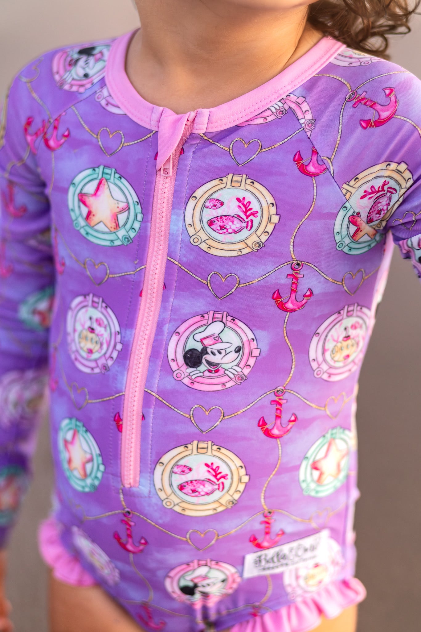 Extras (2025 Spring Break Bash) Set Sail Zipper Rashguard 1pc