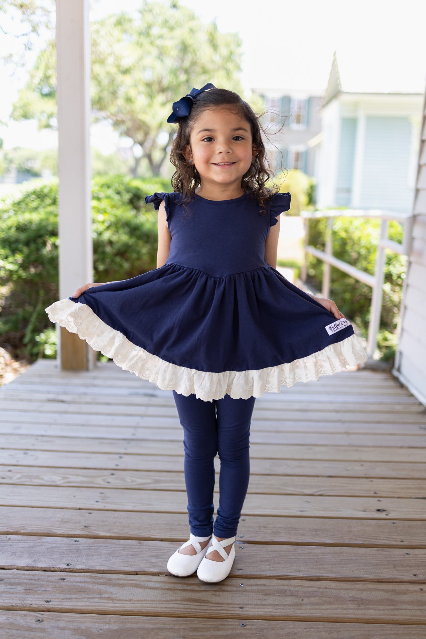 (2026 Fall Basics) Navy Drop Waist Playset