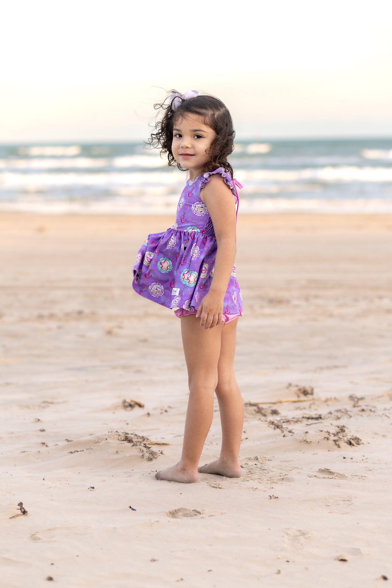 Extras (2025 Spring Break Bash) Set Sail Smocked Back Tankini