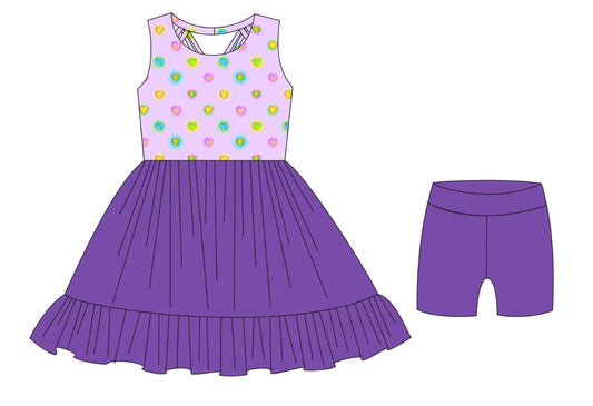 Extras (2025 Cyber Monday) Hearts Athletic TULLE Dress