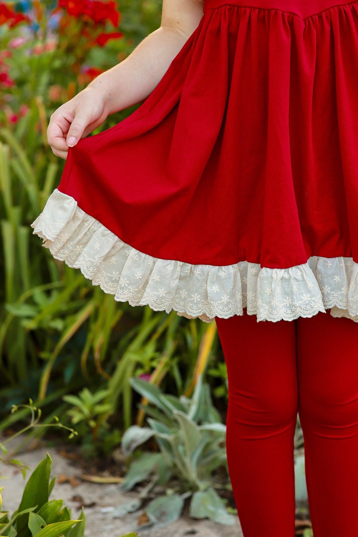 (2026 Fall Basics) Maroon Drop Waist Playset