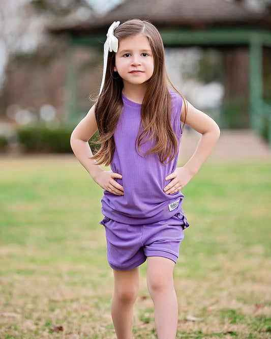 Extras (2025 Ribbed Tanks) Purple
