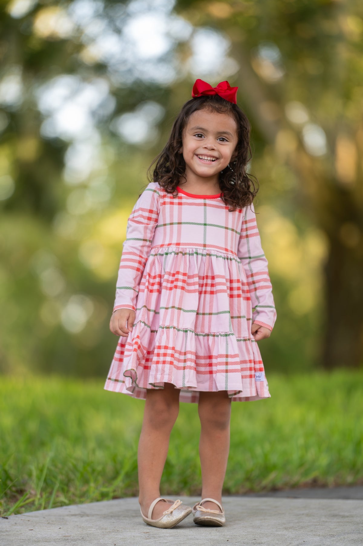 (2026 Christmas Bash)Plaid Twirl New Limited CHECK THIS ITEM OUT BY ITSELF!