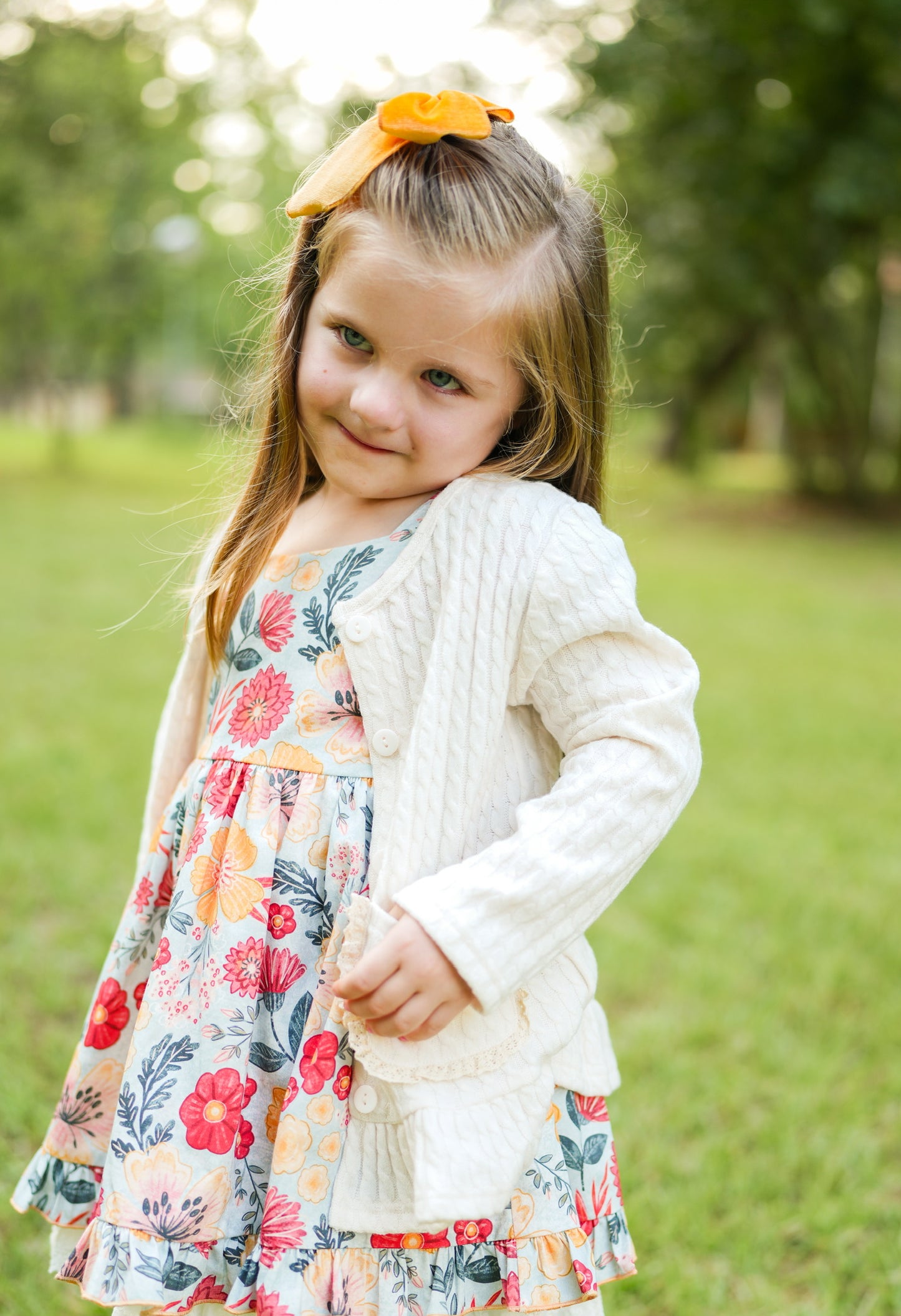 EXTRAS(2026 Cardigans) Cream Pocket Cardigan