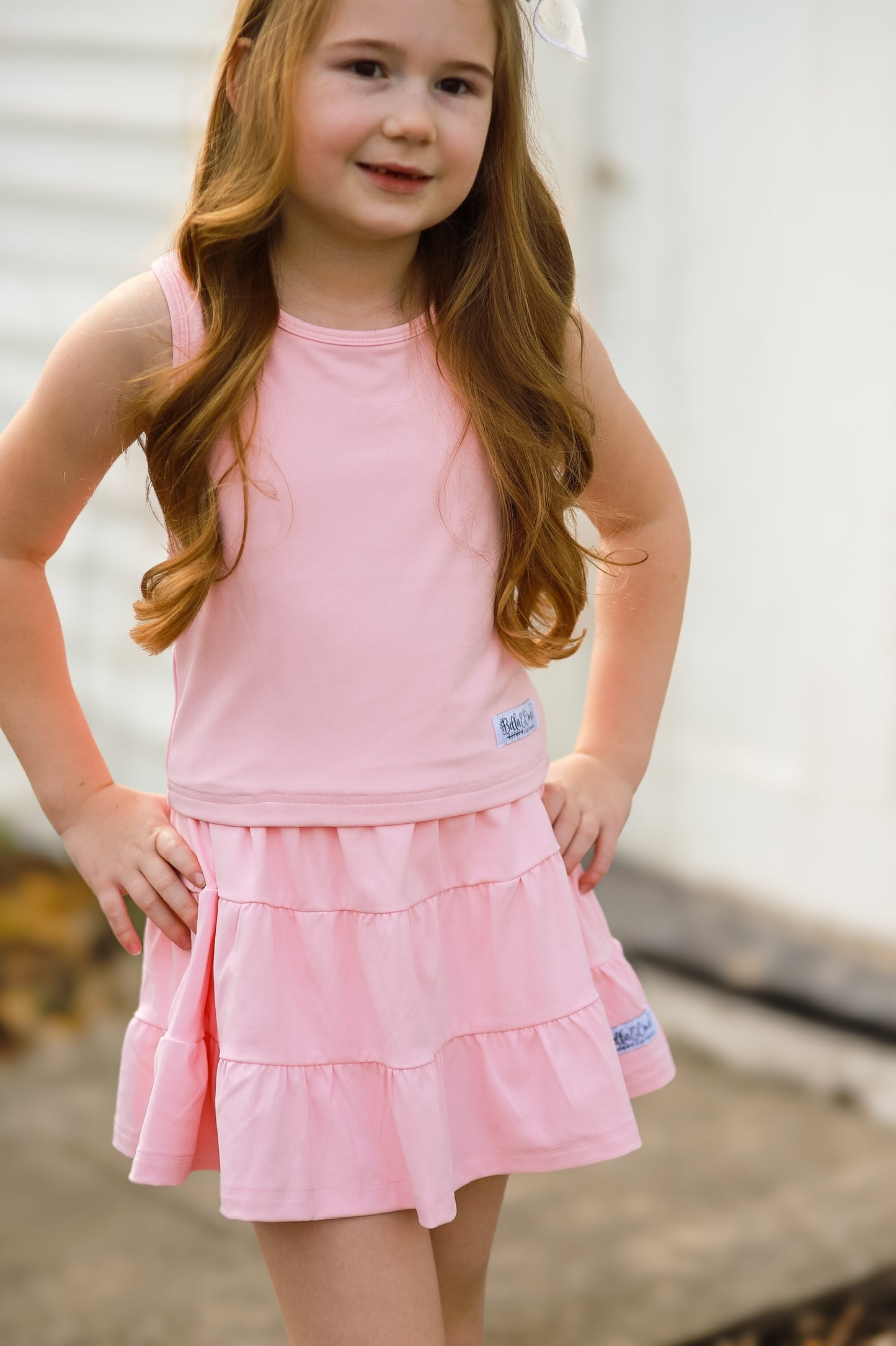 Extras (2026 Spring Athletics) Light Pink Skort Set