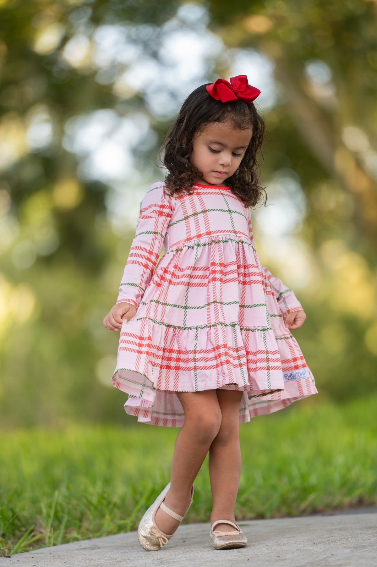 (2026 Christmas Bash)Plaid Twirl New Limited CHECK THIS ITEM OUT BY ITSELF!