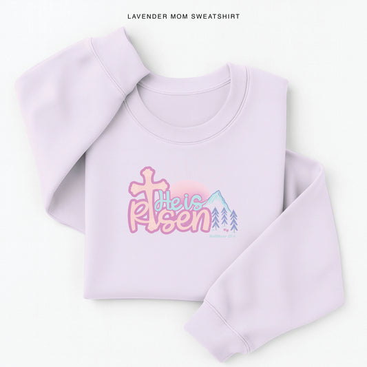 (Custom Sweatshirts & Tees) Lavender Mom Sweatshirt