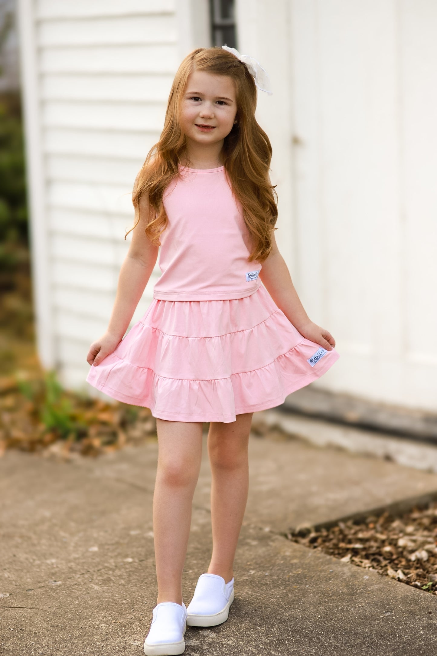 Extras (2026 Spring Athletics) Light Pink Skort Set