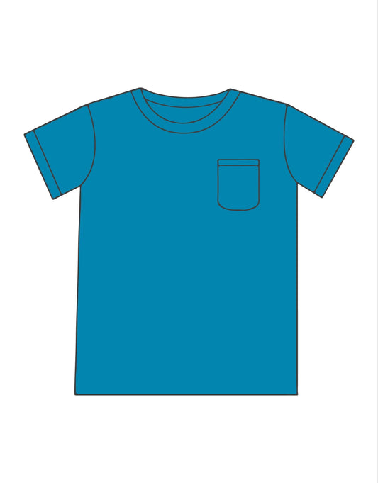 Extras (2024 Fall Bamboo Basics) Teal Unisex Tee