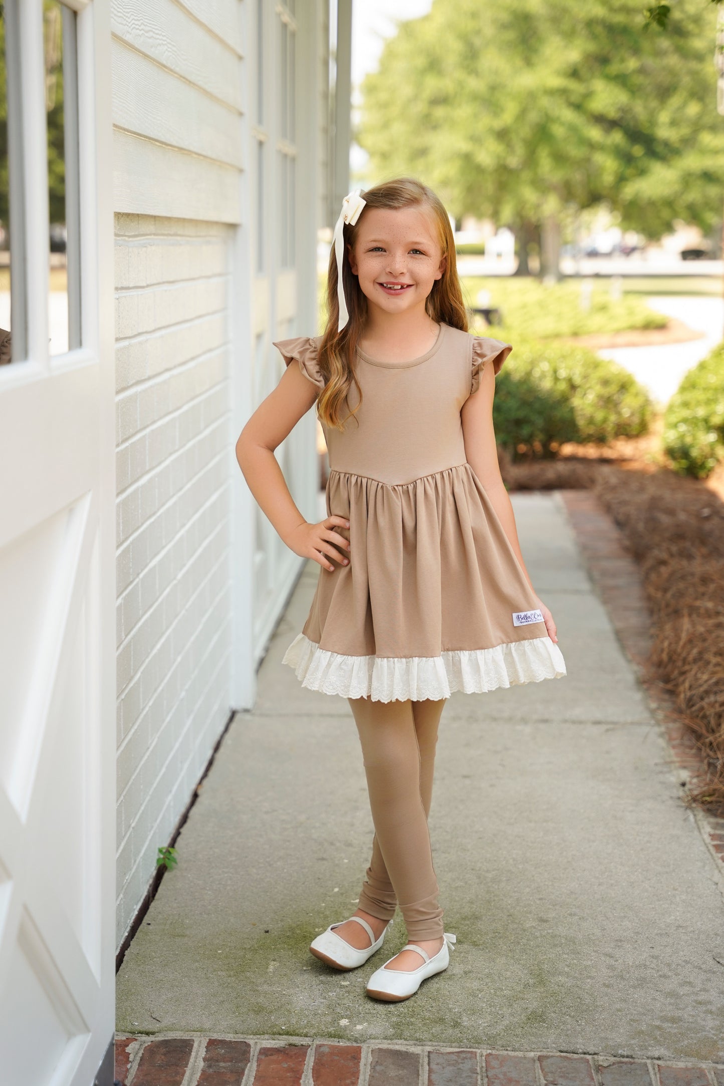 (2026 Fall Basics) Tan Drop Waist Playset