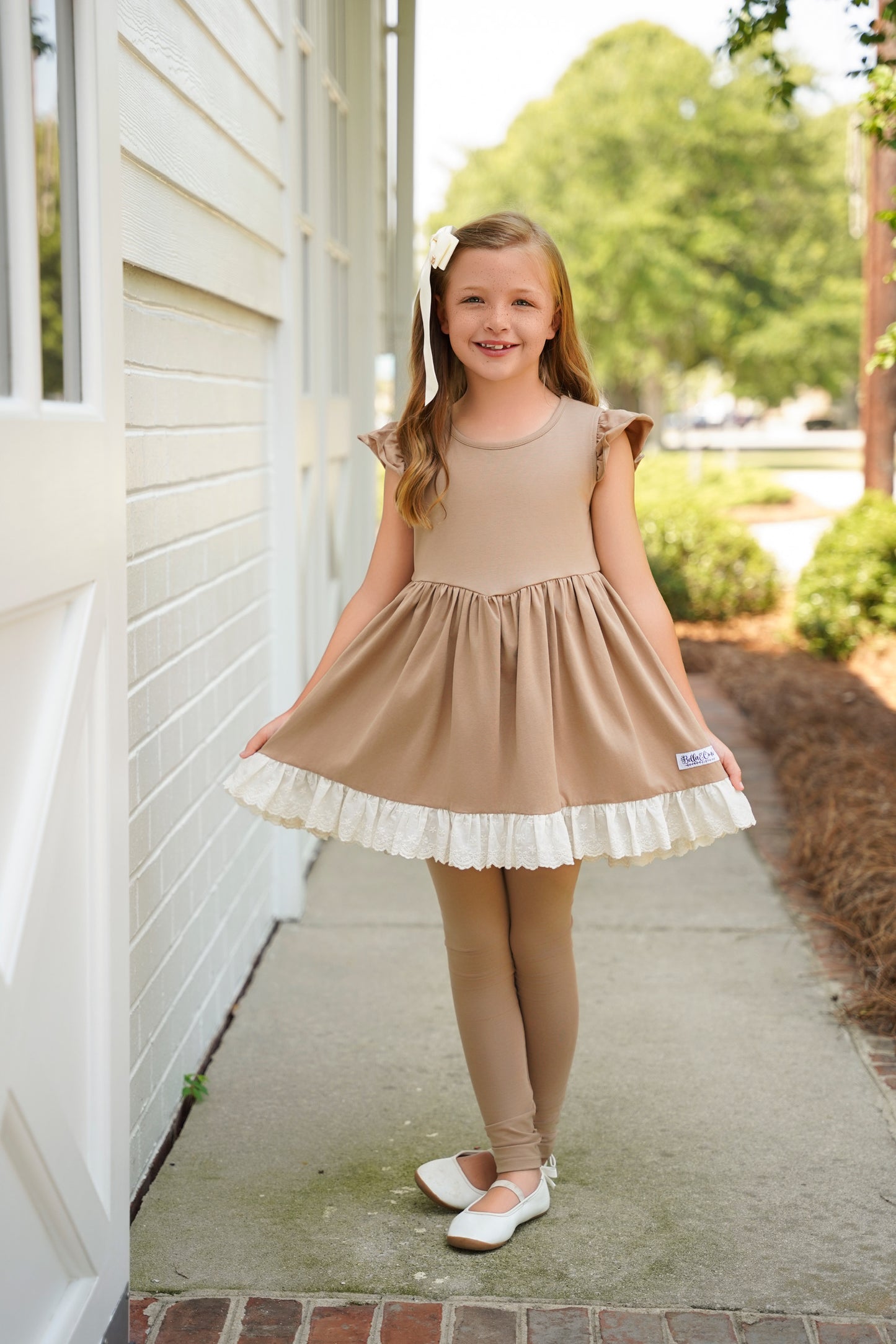 (2026 Fall Basics) Tan Drop Waist Playset