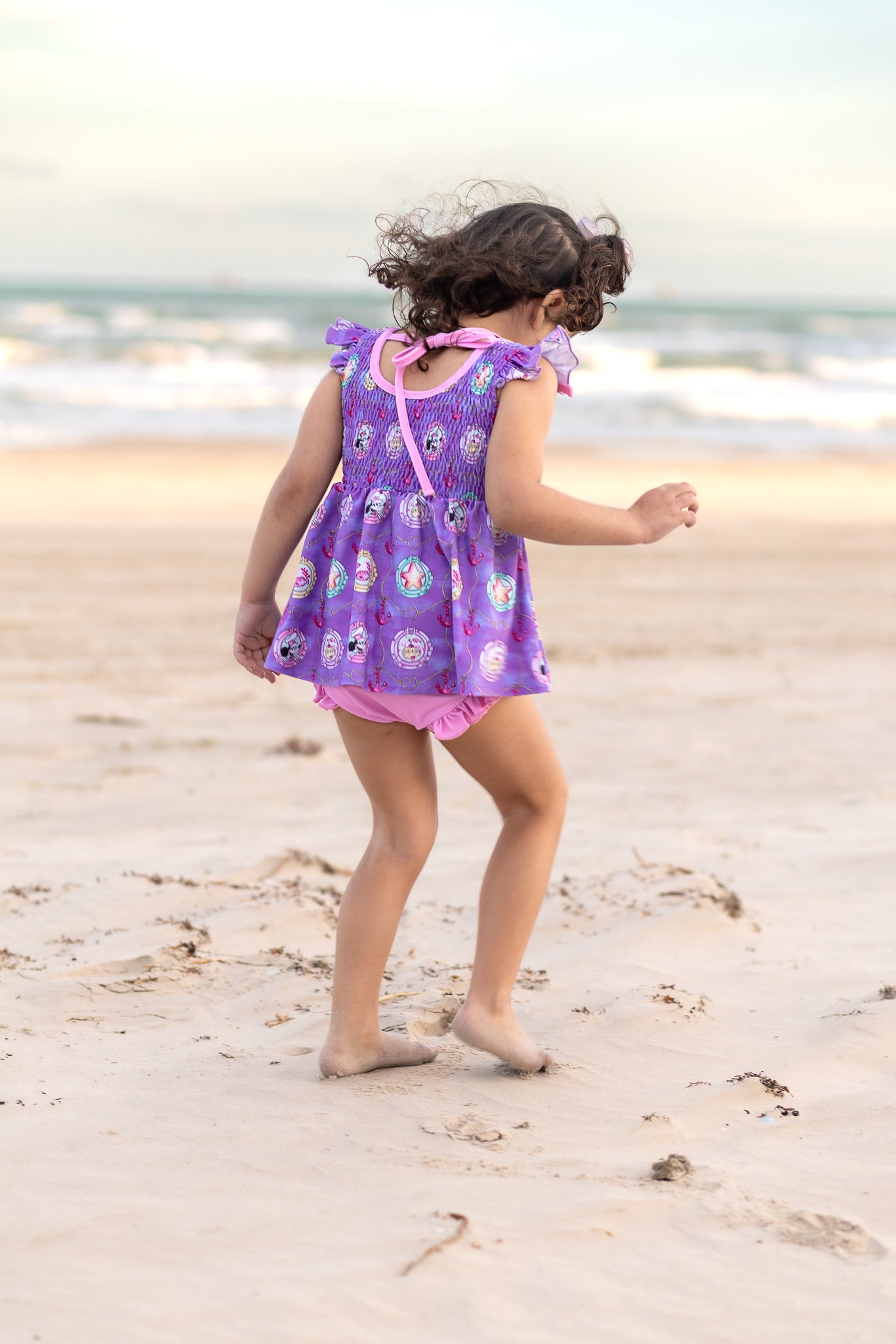 Extras (2025 Spring Break Bash) Set Sail Smocked Back Tankini