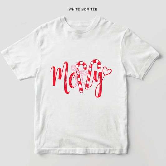 (Custom Sweatshirts & Tees) White Mom Tee