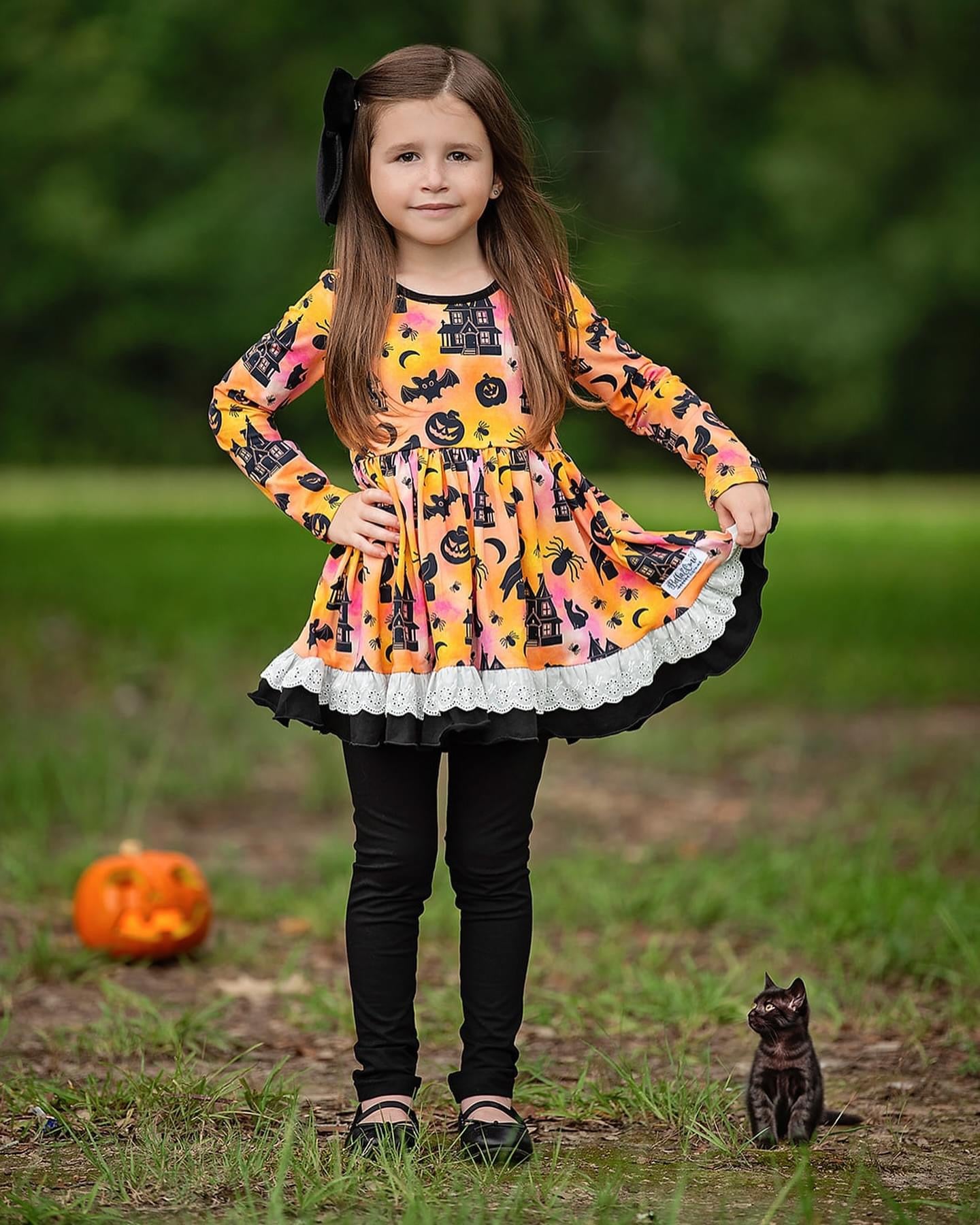 Extras (2024 Halloween Bash) Long Sleeve Haunted House play all day