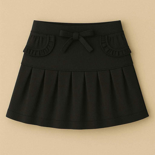 Extras (2025 Uniform Collection) Black Skort
