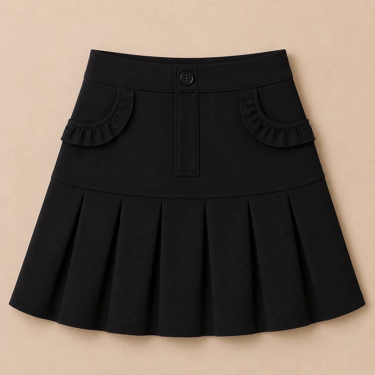 Extras (2026 School Uniforms) Skort Black