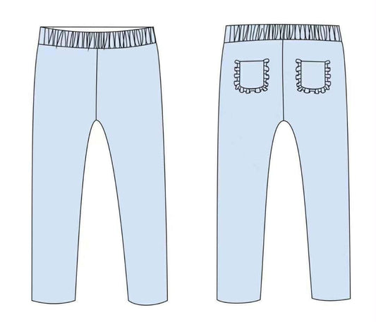 (2025 Spring BYOP) Blue Leggings