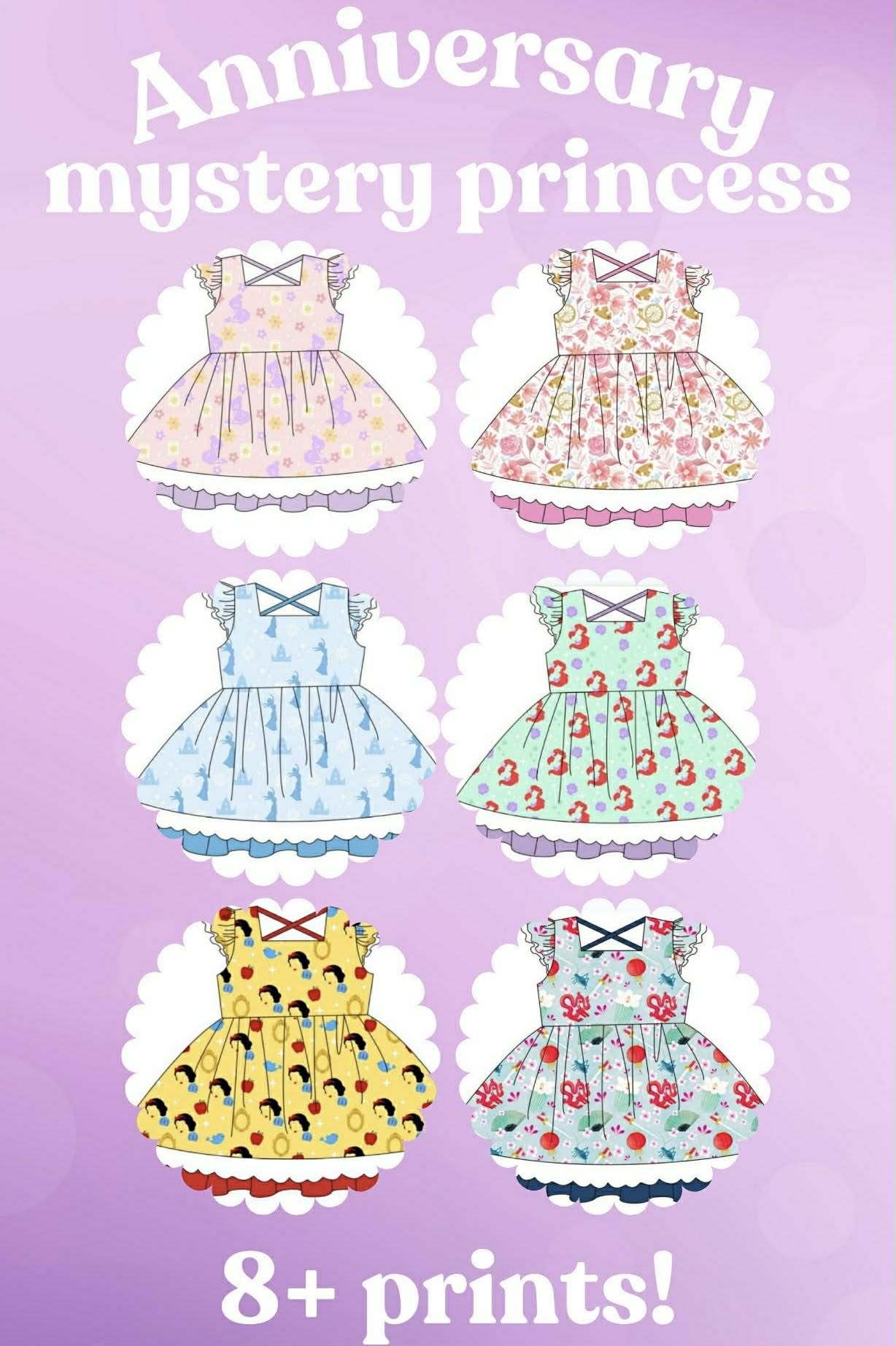 Extras (2026 Anniversary Sale) Mystery Throwback Princess Playsets