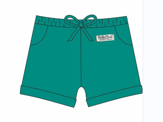 Extras (2025 Shorties) Teal Shorties