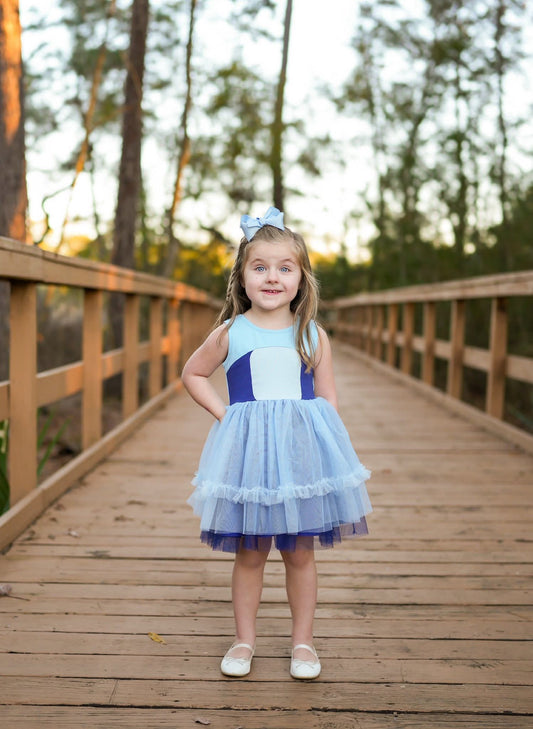 Extras (2026 Puppy Playtime) Blue Puppy Pal Tulle Dress