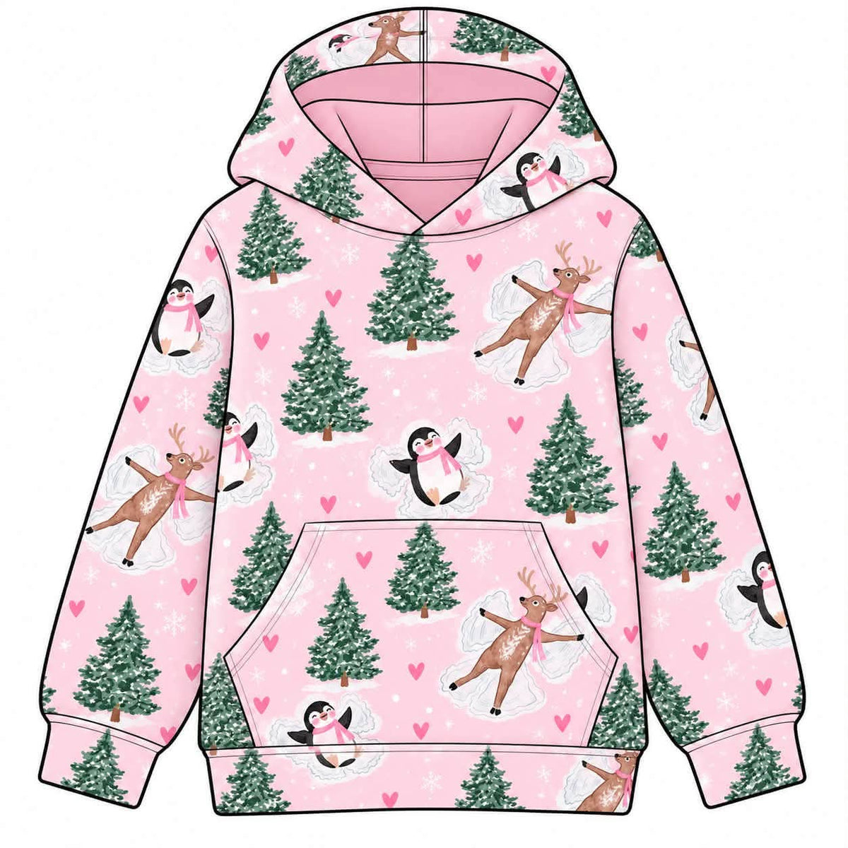 (2026 Winter Mix & Match) Winter Friends Hoodie