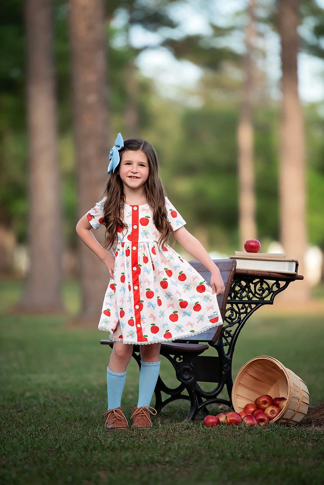 Extras (2026 Apple Collection) Apple Button Front Dress