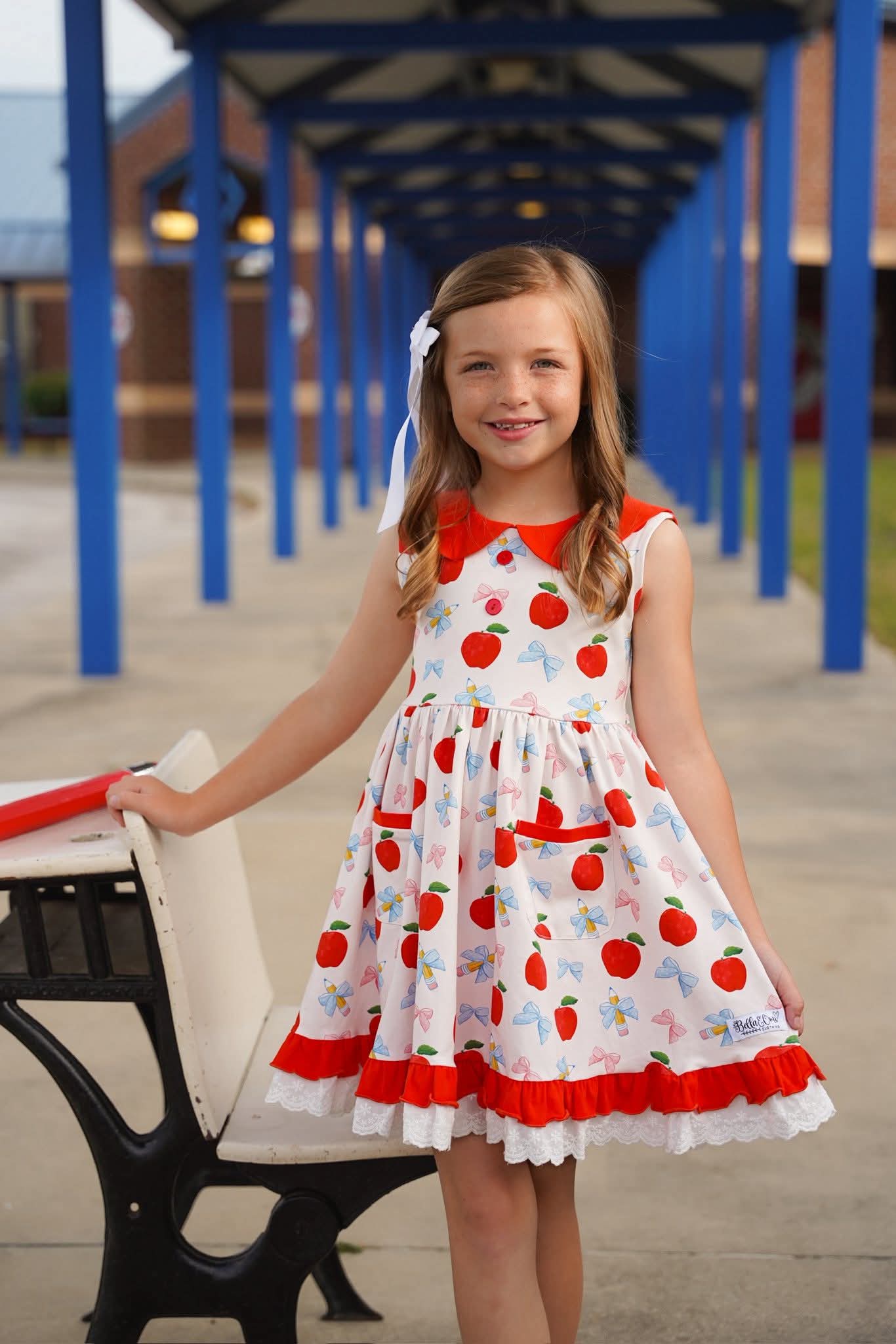 Extras (2026 Apple Collection) Peter Pan Collar Dress