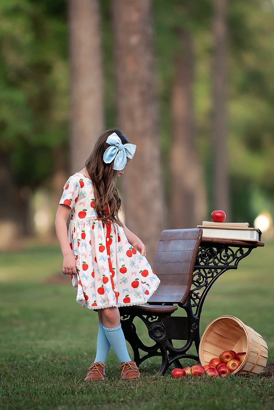 Extras (2026 Apple Collection) Apple Button Front Dress