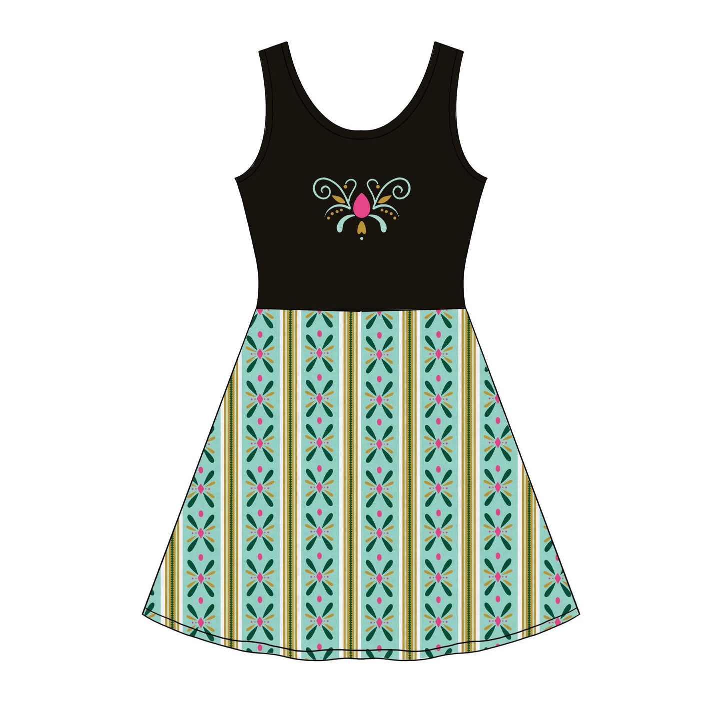 (2026 Mommy & Me Athletics) Ice Sister Athletic Dress