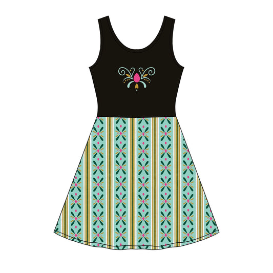 EXTRAS(2026 Mommy & Me Athletics) Ice Sister Athletic Dress Girls