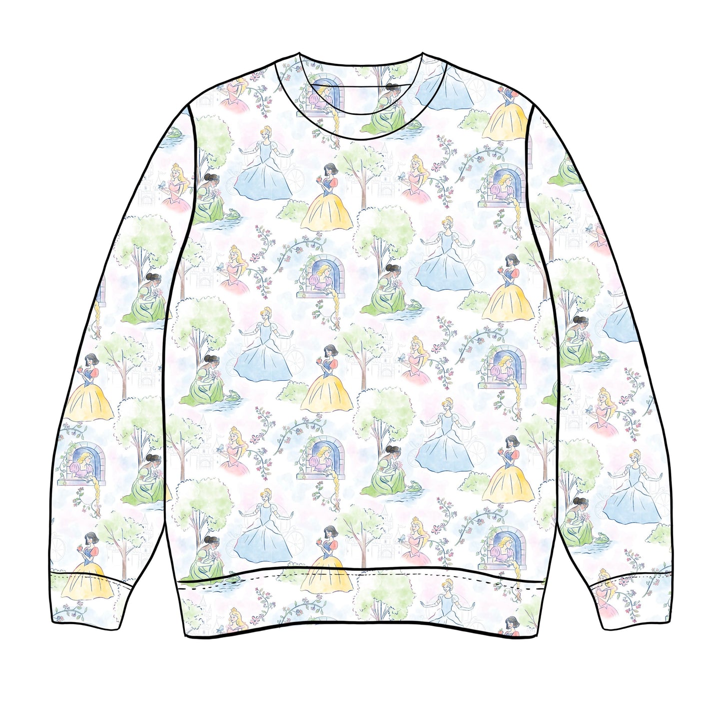 (2026 Princess Playests) Princess Sweatshirt