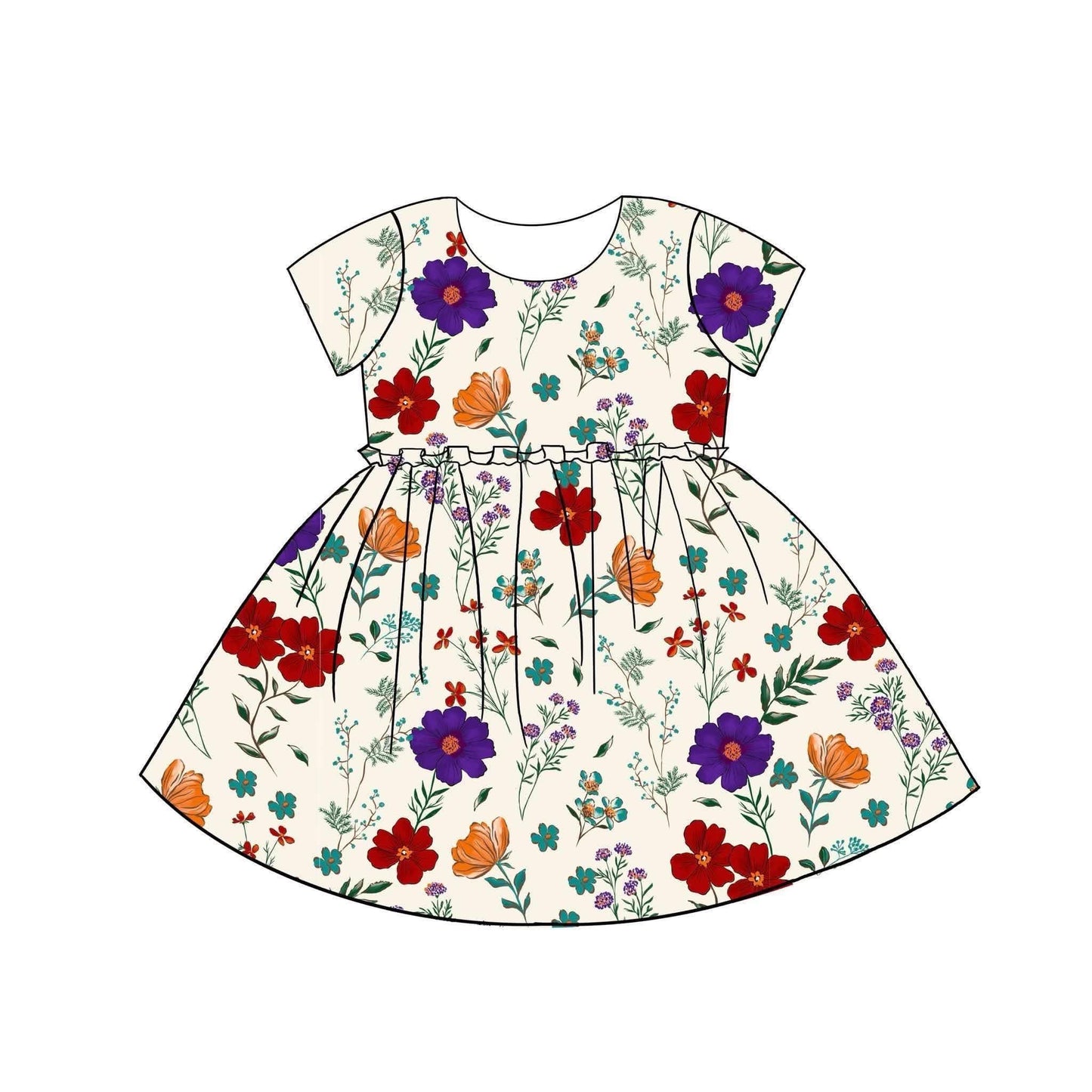 (2026 Fall BYOP) Short Sleeve Floral