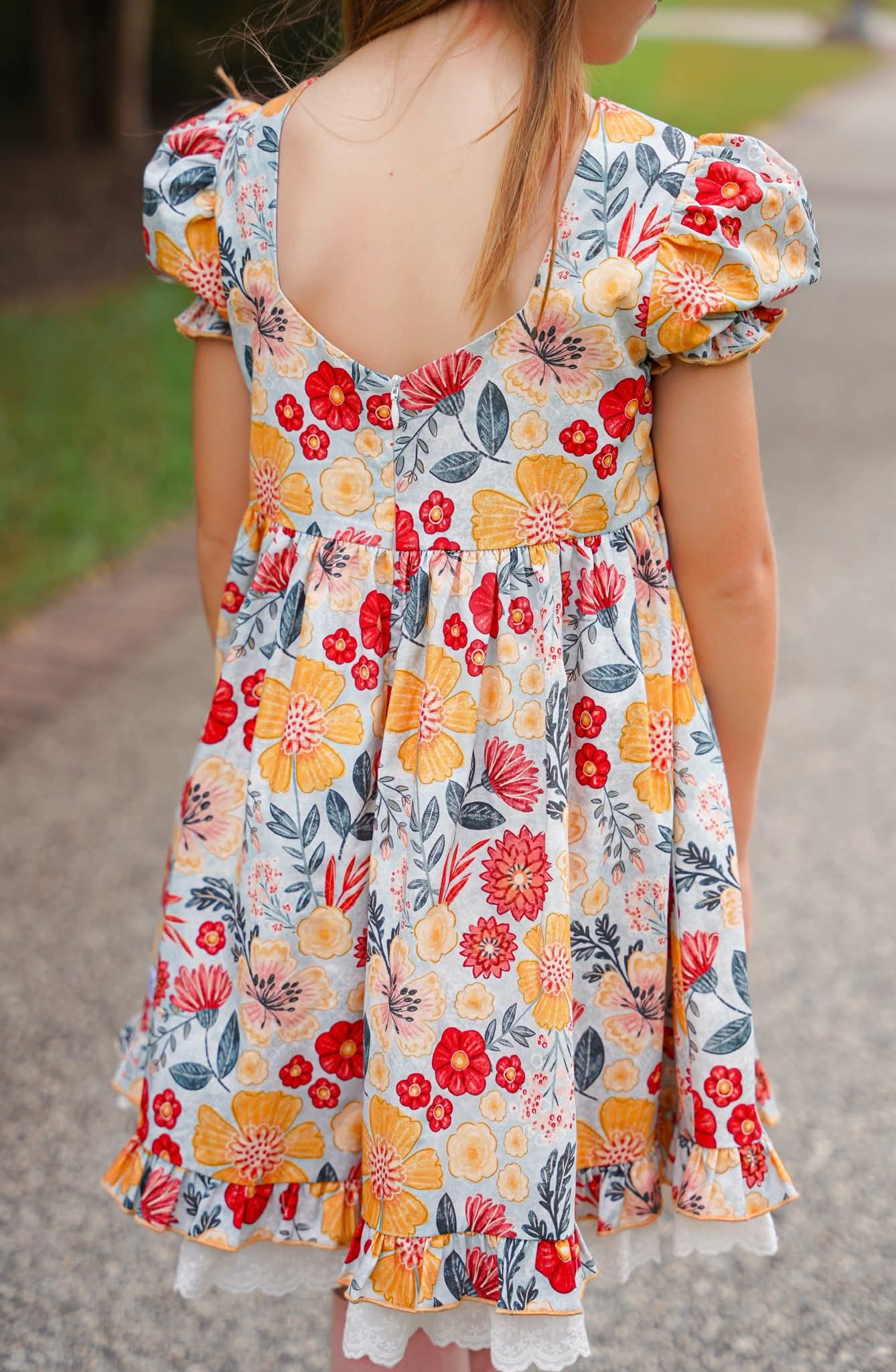 (2026 Fall Collection) Floral Dress
