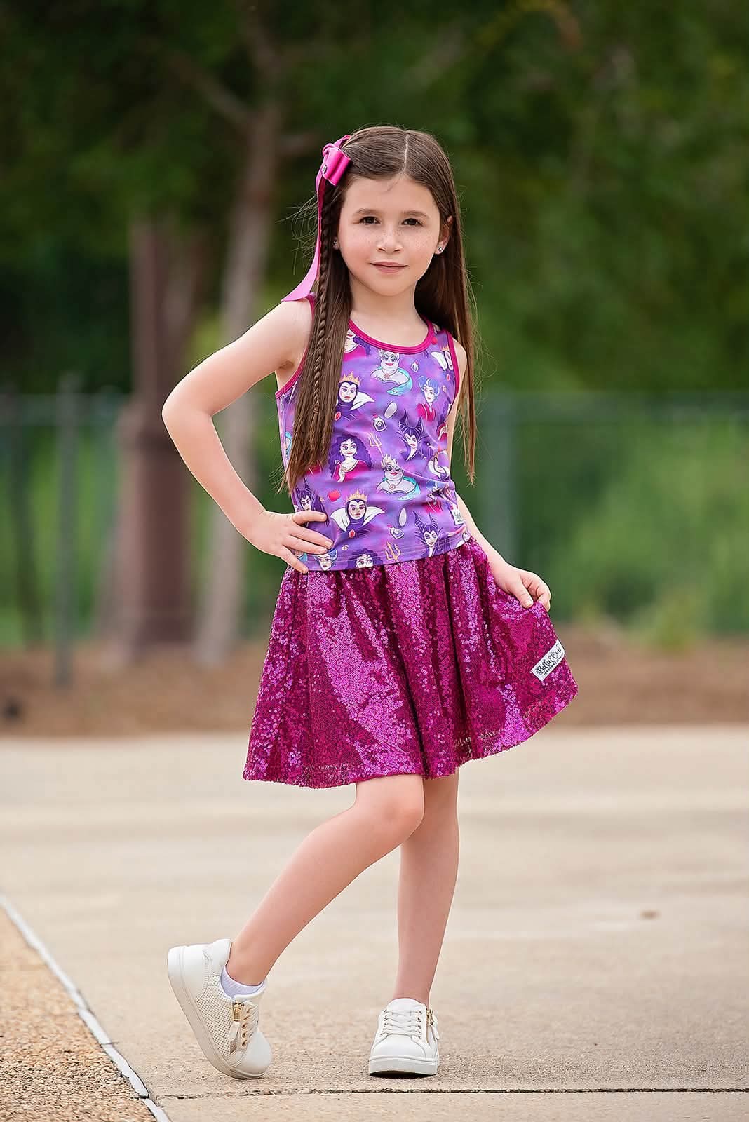 (2026 Halloween BYOP) Villains Skort Set