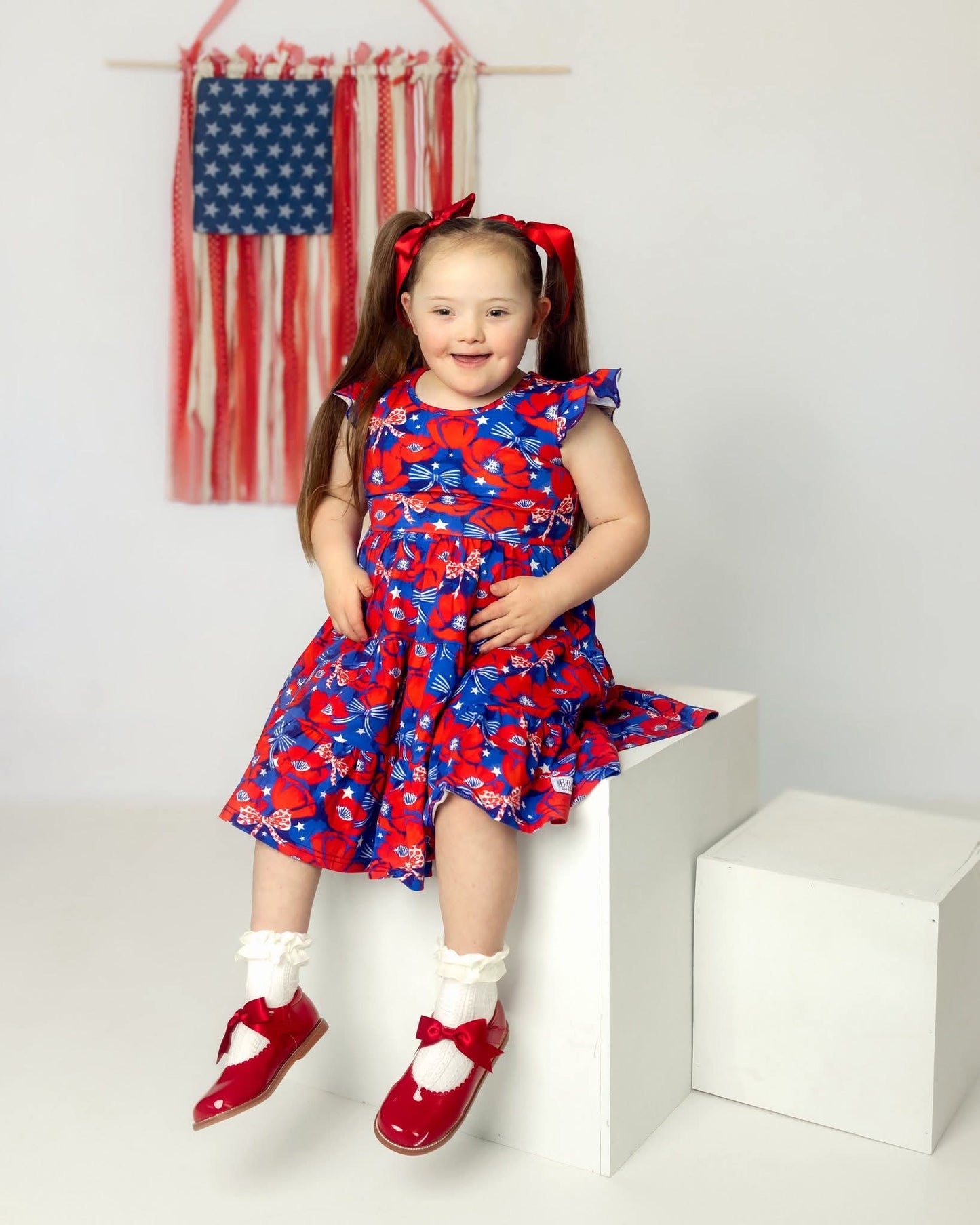 Extras (2026 Liberty Blooms) Twirl Dress