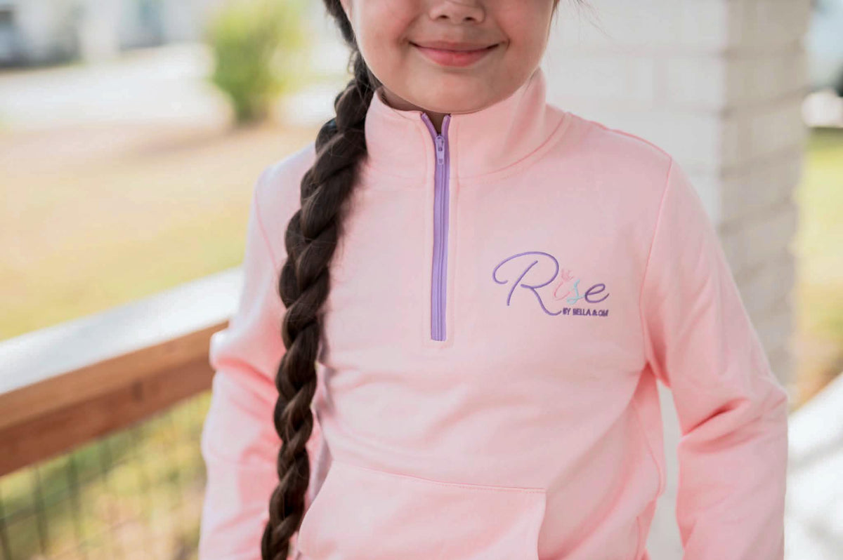 (2026 First Release) Rise 1/2 Zip Pullover with Wide Leg Pants