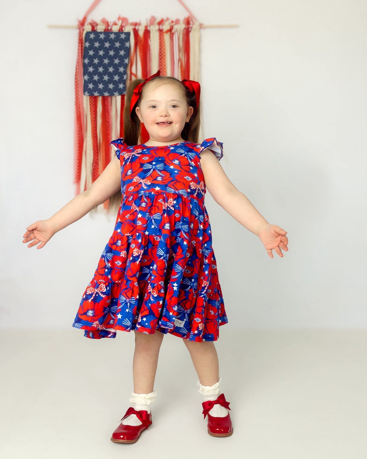 Extras (2026 Liberty Blooms) Twirl Dress