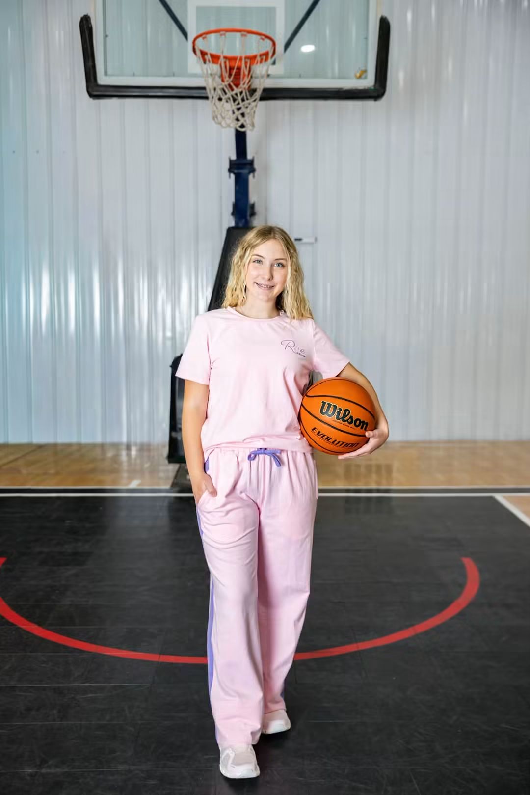 (2026 First Release) Rise Pink Wide Leg Pants
