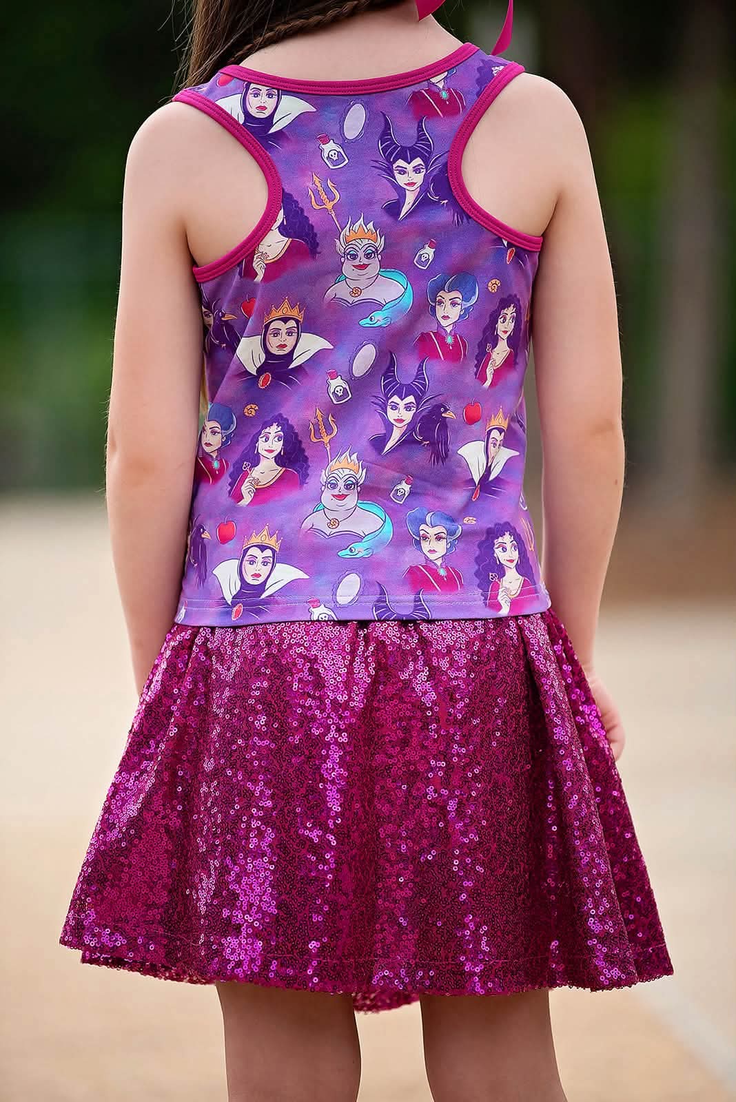 (2026 Halloween BYOP) Villains Skort Set