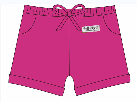 Extras (2025 Shorties) Hot Pink Shorties