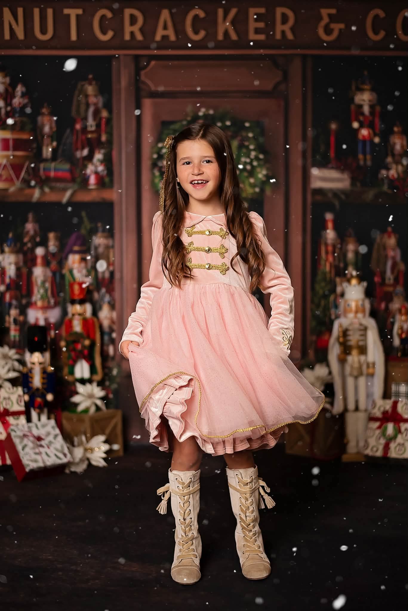 (2026 Nutcracker) Pink Nutcracker with Leggings
