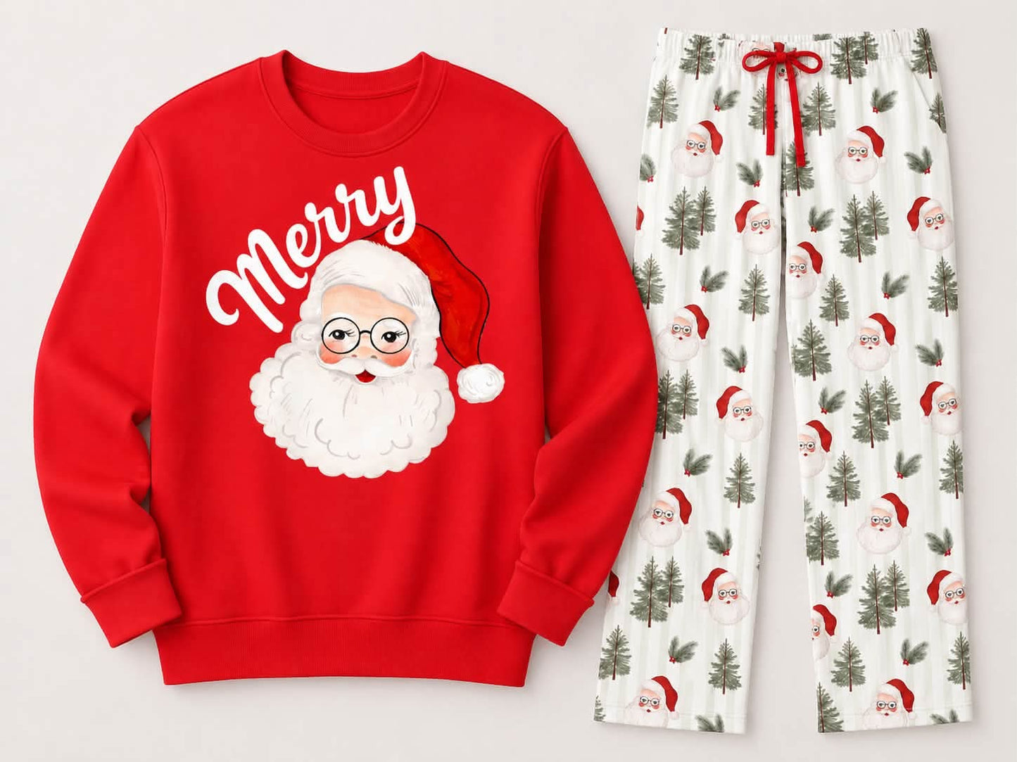 (2026 Family Christmas Sets) Unisex Sweatshirt (Top Only)
