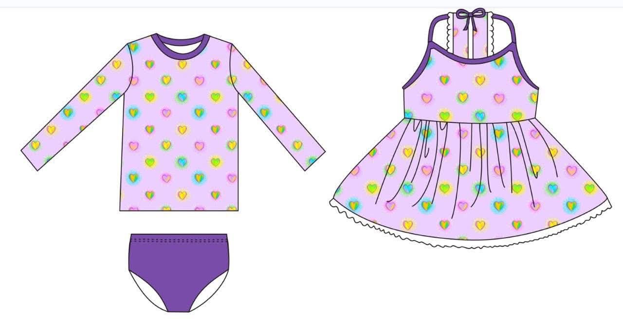 Extras (2025 Spring Break Bash) Hearts Signature 3pc Set