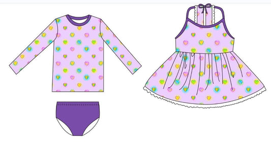 Extras (2025 Spring Break Bash) Hearts Signature 3pc Set