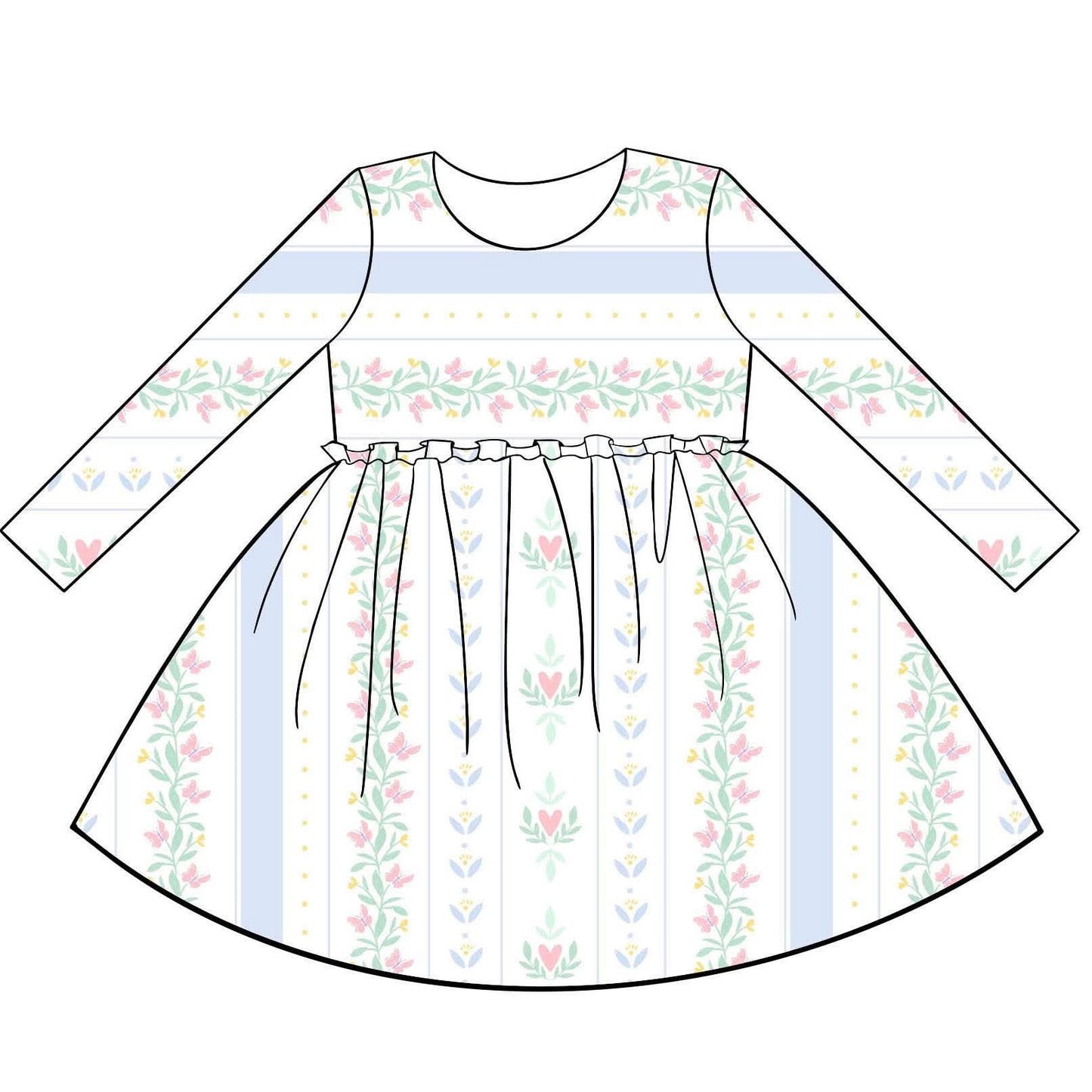 (2025 Spring BYOP) Long Sleeve Spring Pastel