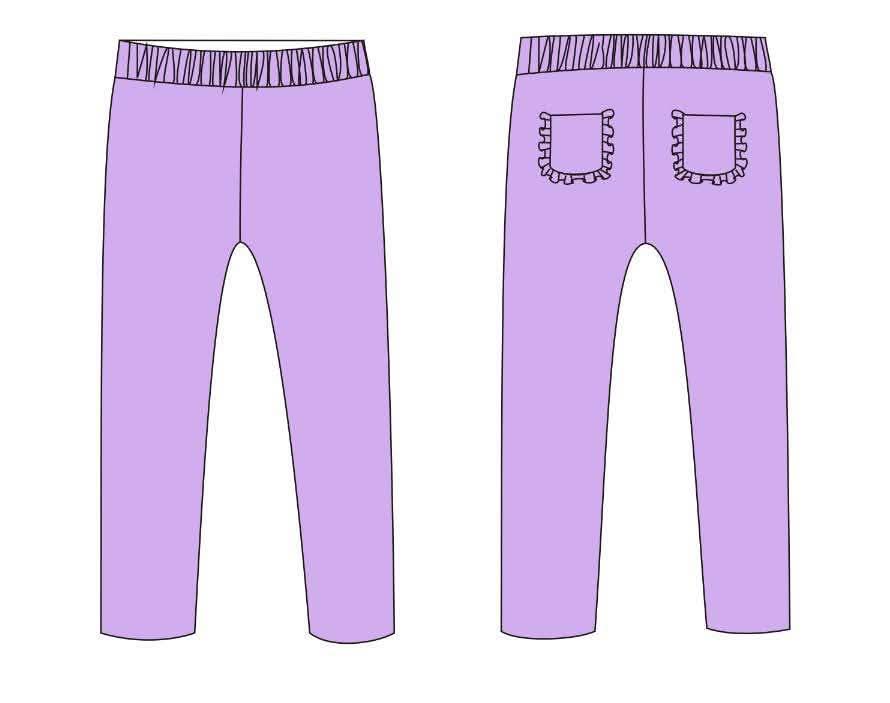 Extras (2025 Spring BYOP) Purple Leggings