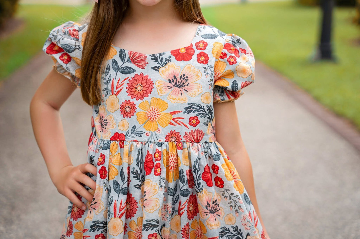 (2026 Fall Collection) Floral Dress